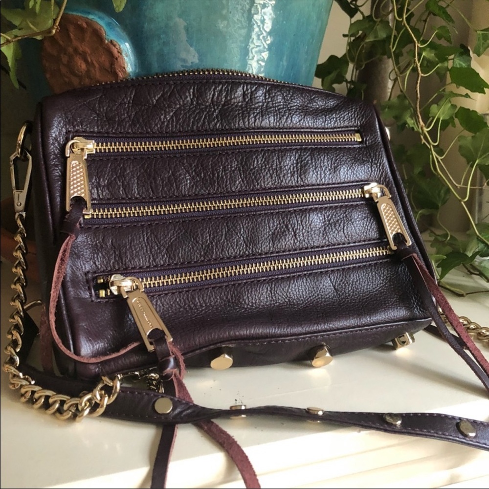 Rebecca Minkoff Moto 3 zipper Cross Body Bag